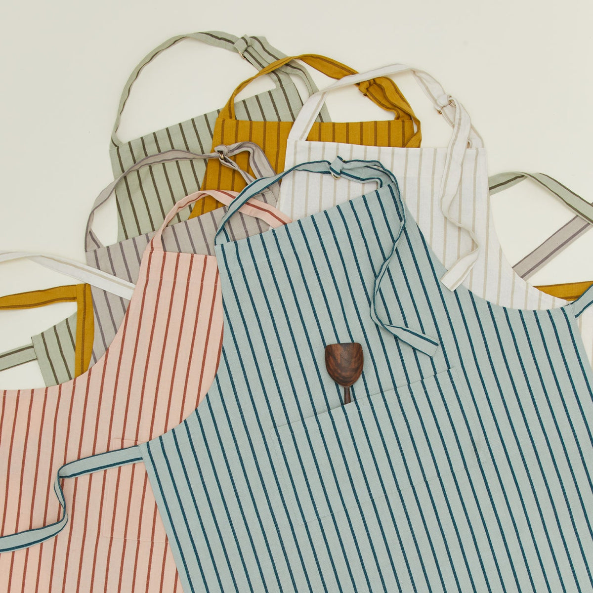 Essential Striped Apron - Multiple Colors