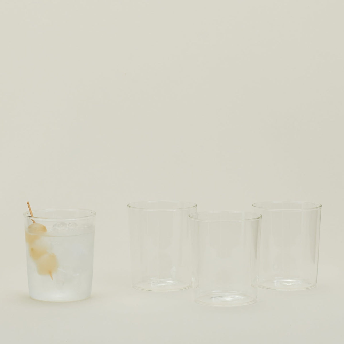 Essential Glassware, Set of 4 - Clear